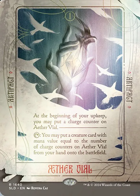 Aether Vial · Secret Lair Drop 1640★/2547