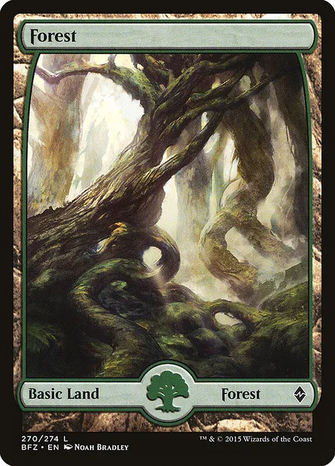 Forest · Battle for Zendikar 270/299