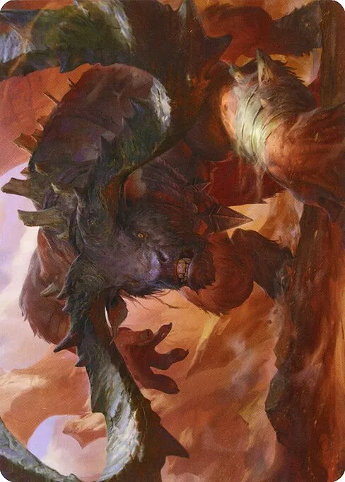 Moraug, Fury of Akoum // Moraug, Fury of Akoum · Zendikar Rising Art Series 66/81