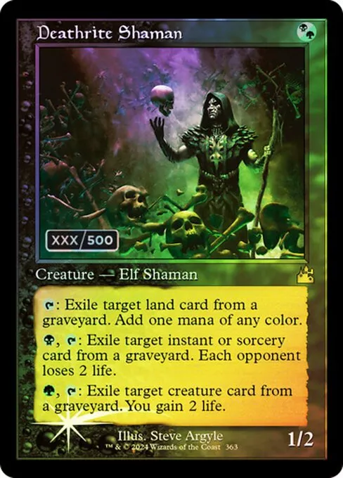 Deathrite Shaman · Ravnica Remastered 363z/531