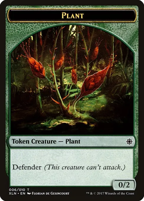 Plant · Ixalan Tokens 6/11