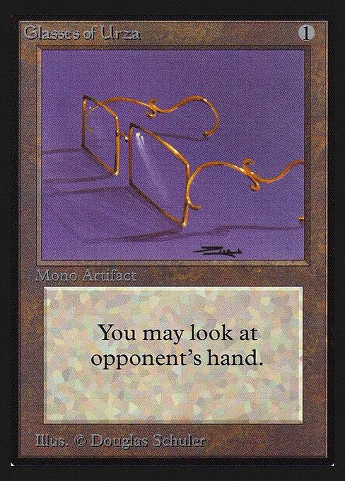 Glasses of Urza · Intl. Collectors' Edition 246/302
