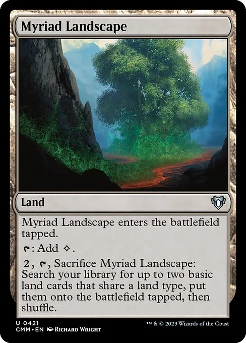 Myriad Landscape · Commander Masters 421/1067