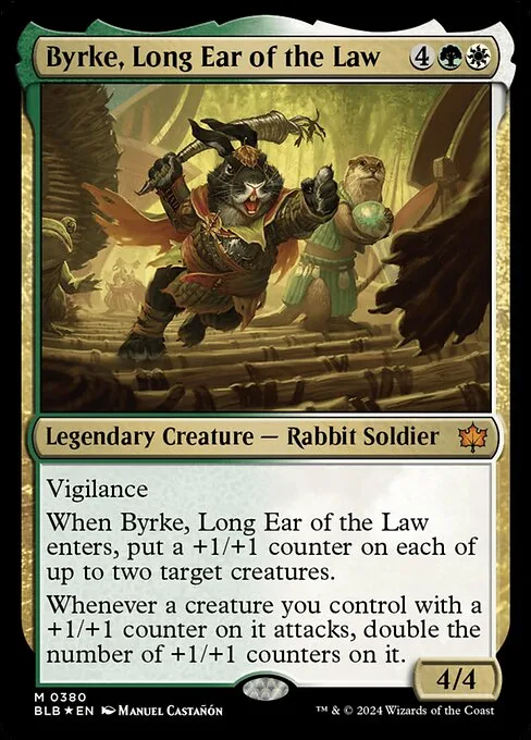 Byrke, Long Ear of the Law · Bloomburrow 380/398