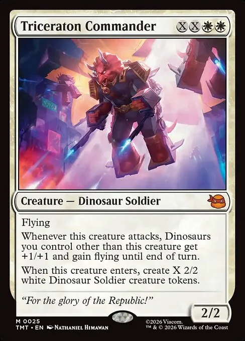 Triceraton Commander · Teenage Mutant Ninja Turtles 25/320