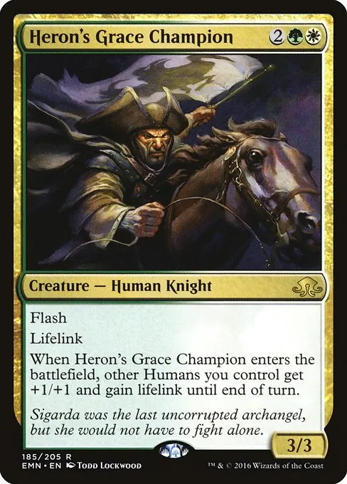 Heron's Grace Champion · Eldritch Moon 185/208
