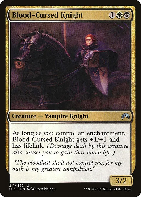 Blood-Cursed Knight · Magic Origins 211/288