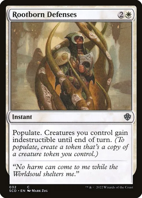 Rootborn Defenses · Starter Commander Decks 32/352