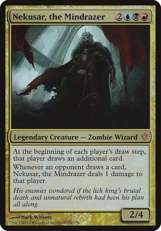 Nekusar, the Mindrazer · Commander 2013 Oversized 201/15
