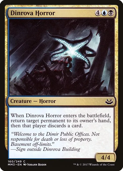 Dinrova Horror · Modern Masters 2017 160/249