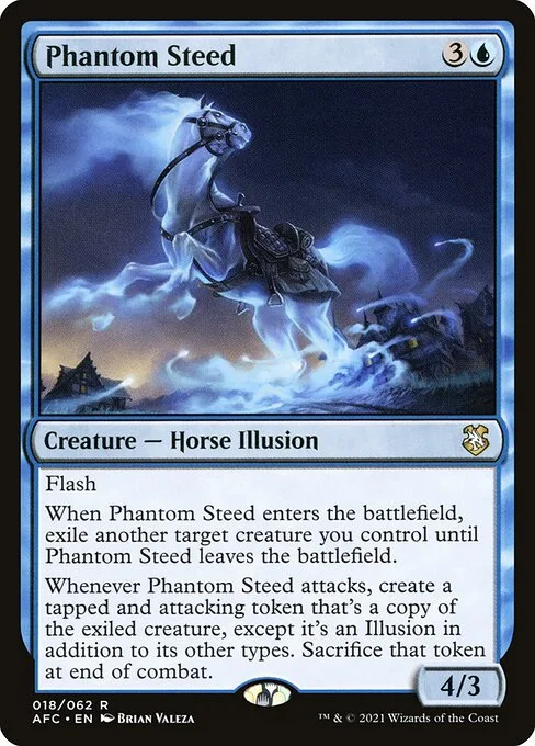 Phantom Steed · Forgotten Realms Commander 18/331