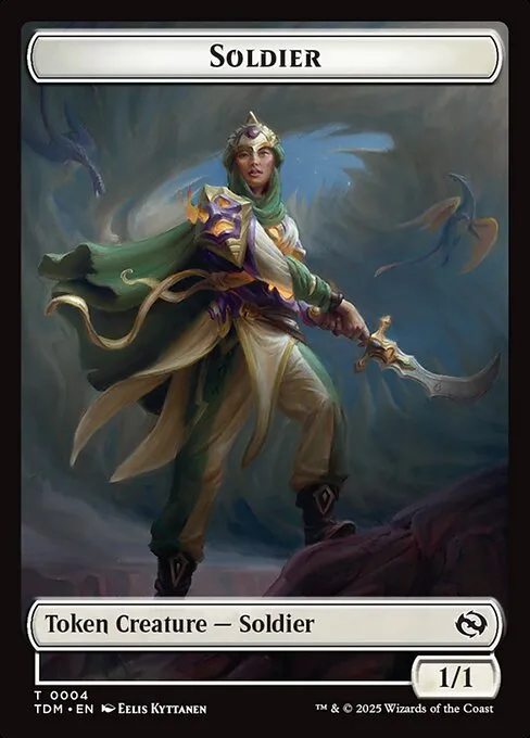 Soldier · Tarkir: Dragonstorm Tokens 4/16