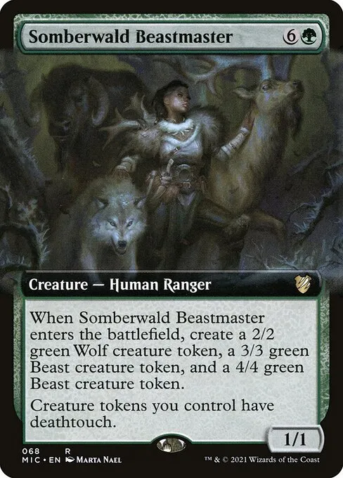 Somberwald Beastmaster · Midnight Hunt Commander 68/187
