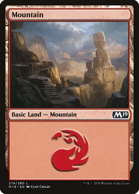 Mountain · Core Set 2019 274/314