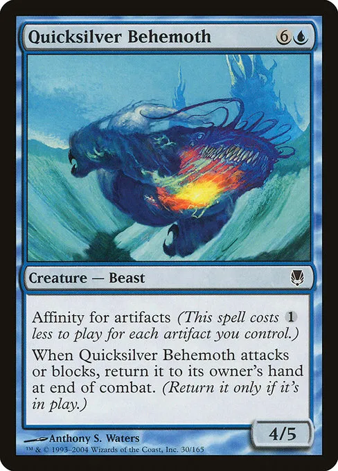 Quicksilver Behemoth · Darksteel 30/165
