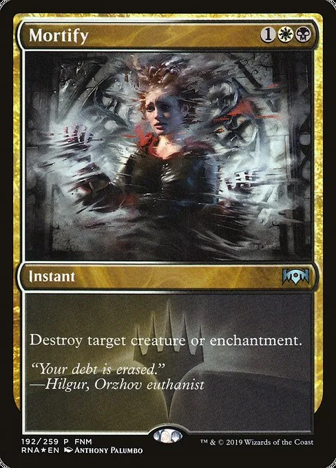 Mortify · Ravnica Allegiance Promos 192/81