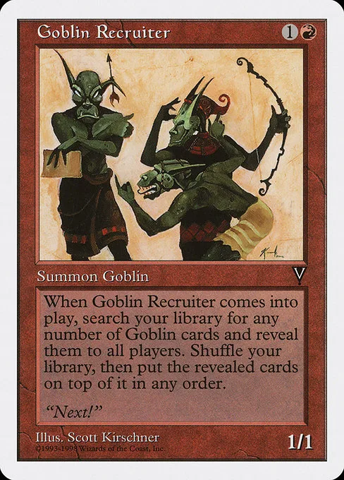 Goblin Recruiter · Anthologies 38/85