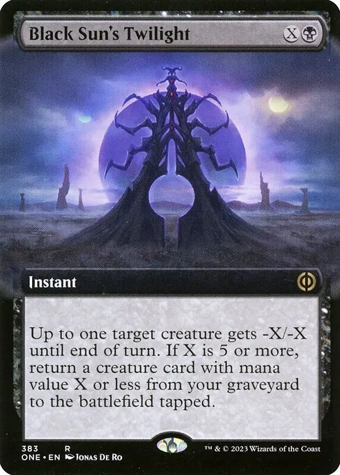 Black Sun's Twilight · Phyrexia: All Will Be One 383/479