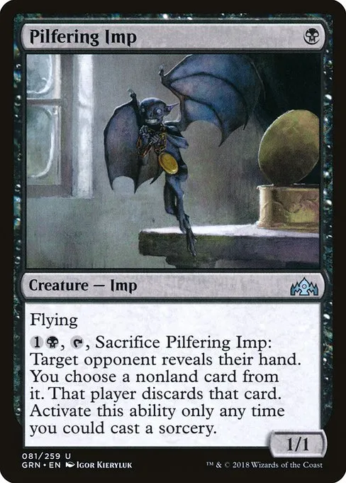 Pilfering Imp · Guilds of Ravnica 81/273