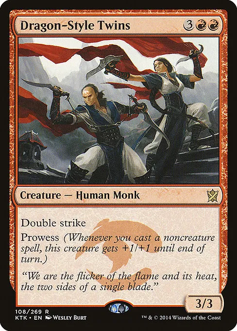 Dragon-Style Twins · Khans of Tarkir 108/293