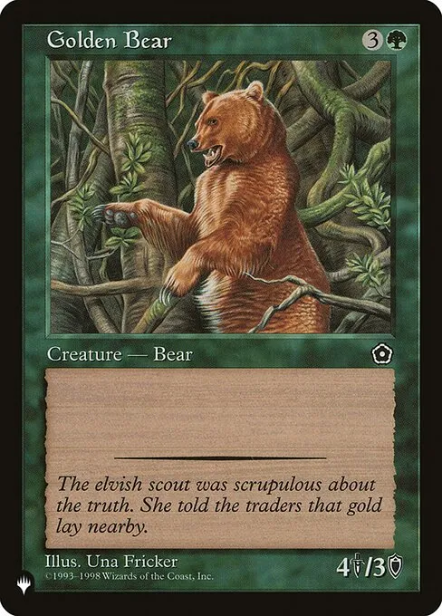 Golden Bear · The List P02-127/5050