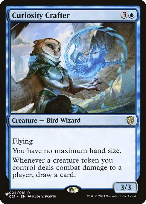 Curiosity Crafter · The List C21-24/5050