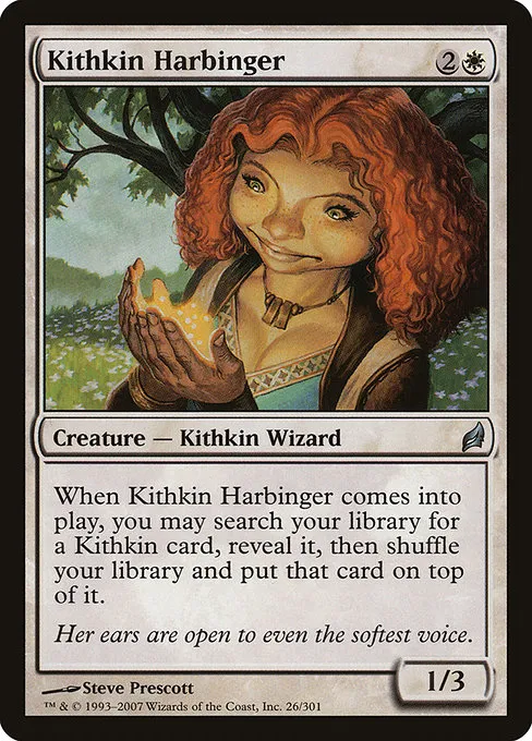 Kithkin Harbinger · Lorwyn 26/301