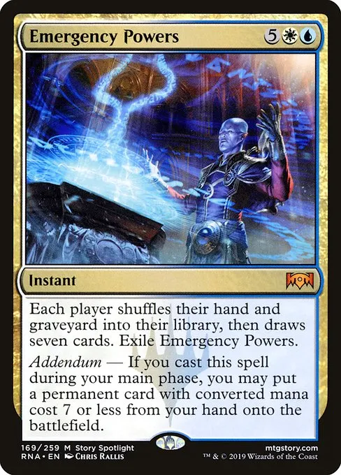 Emergency Powers · Ravnica Allegiance 169/273