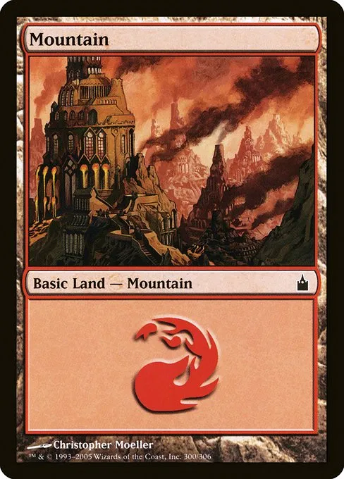 Mountain · Ravnica: City of Guilds 300/306