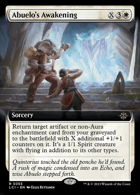 Abuelo's Awakening · The Lost Caverns of Ixalan 353/416
