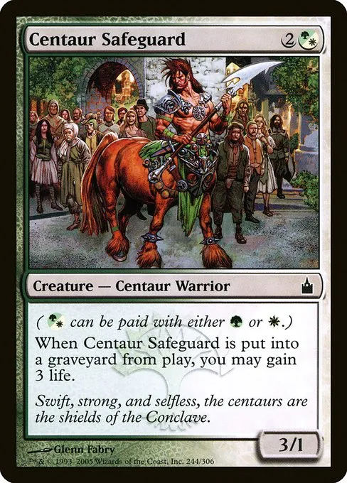 Centaur Safeguard · Ravnica: City of Guilds 244/306