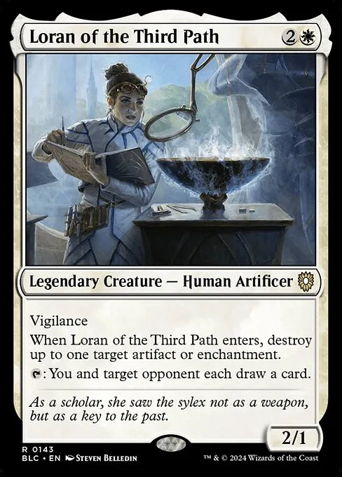 Loran of the Third Path · Bloomburrow Commander 143/356