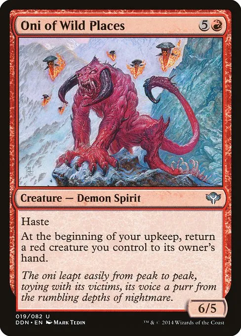 Oni of Wild Places · Duel Decks: Speed vs. Cunning 19/82