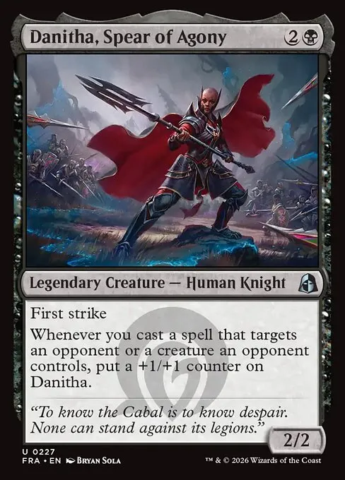 Danitha, Spear of Agony · Reality Fracture 227/7