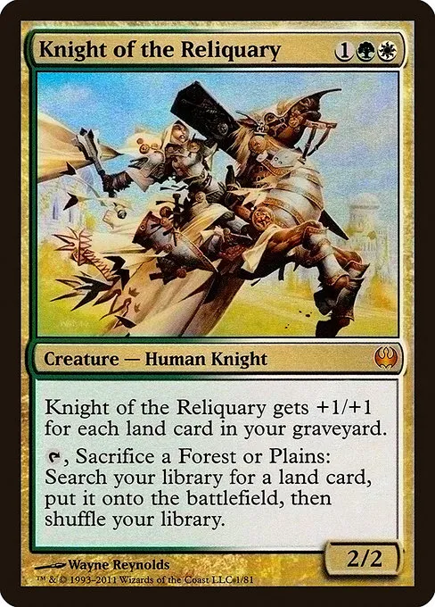 Knight of the Reliquary · Duel Decks: Knights vs. Dragons 1/81