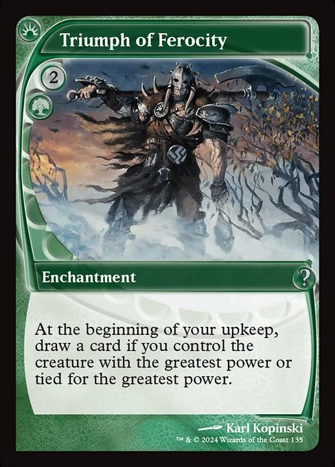 Triumph of Ferocity · Mystery Booster 2 135/385