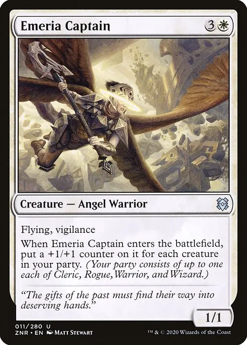 Emeria Captain · Zendikar Rising 11/407