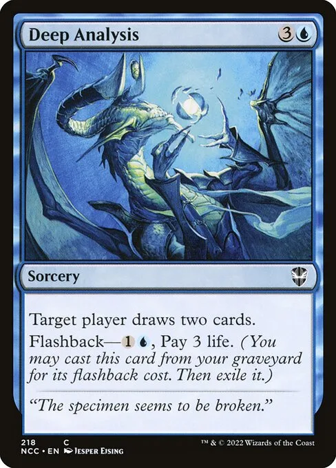 Deep Analysis · New Capenna Commander 218/447
