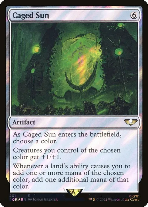 Caged Sun · Warhammer 40,000 Commander 231★/617