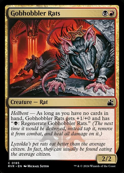 Gobhobbler Rats · Ravnica Remastered 185/531