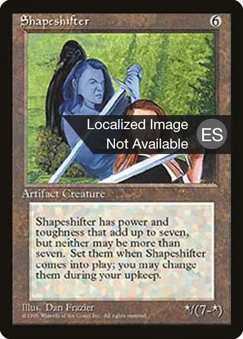 Shapeshifter · Fourth Edition Foreign Black Border 345/378