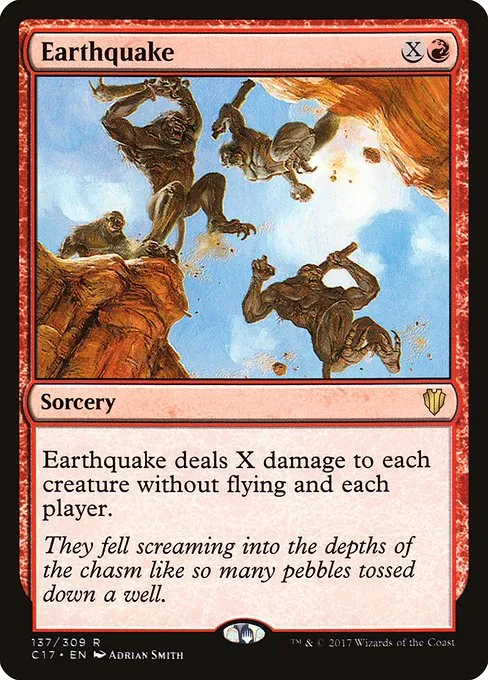 Earthquake · Commander 2017 137/309