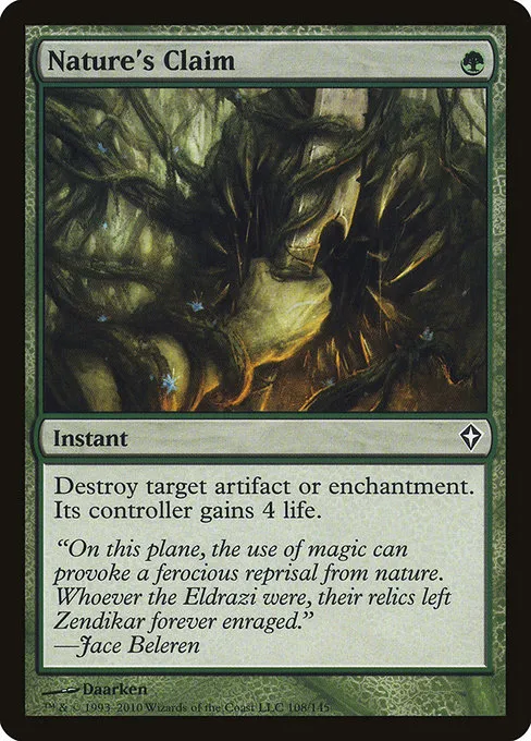 Nature's Claim · Worldwake 108/145