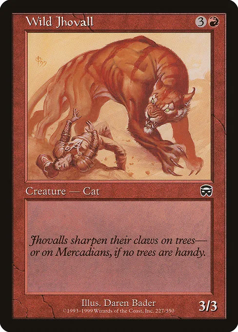 Wild Jhovall · Mercadian Masques 227/350