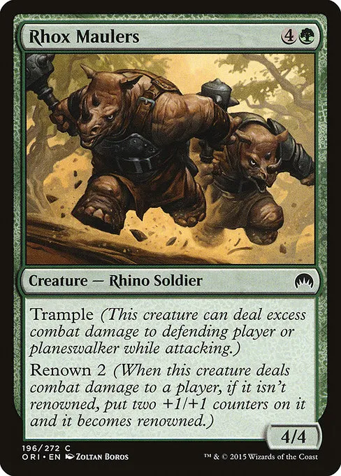 Rhox Maulers · Magic Origins 196/288