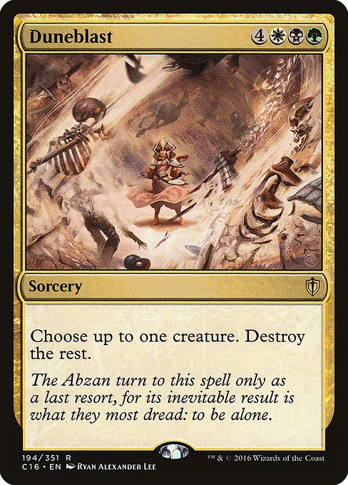 Duneblast · Commander 2016 194/351
