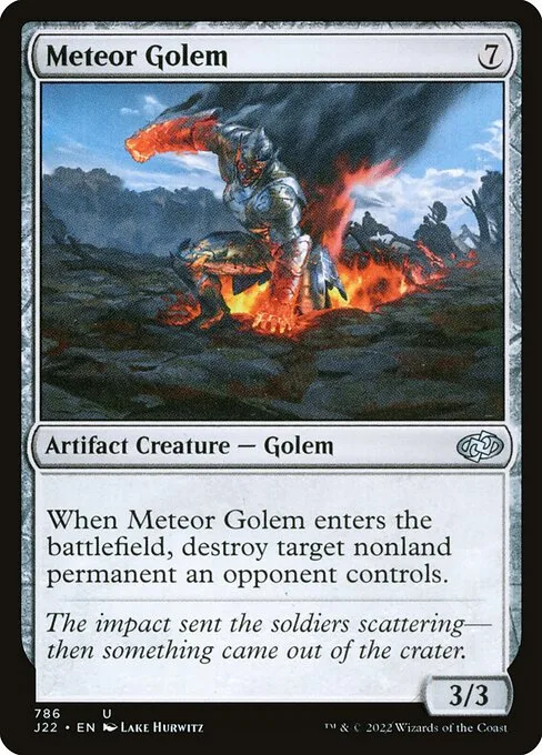 Meteor Golem · Jumpstart 2022 786/835