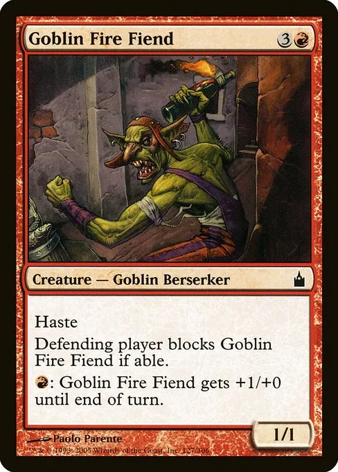 Goblin Fire Fiend · Ravnica: City of Guilds 127/306