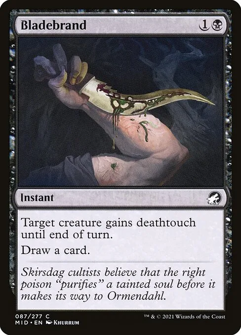 Bladebrand · Innistrad: Midnight Hunt 87/399