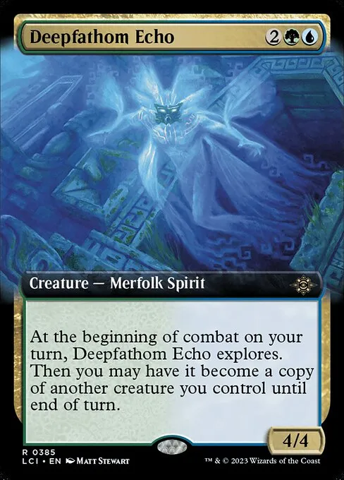 Deepfathom Echo · The Lost Caverns of Ixalan 385/416